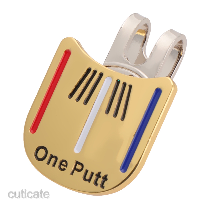 cuticate-คลิปหนีบติดหมวกกอล์ฟ-ลาย-one-putt