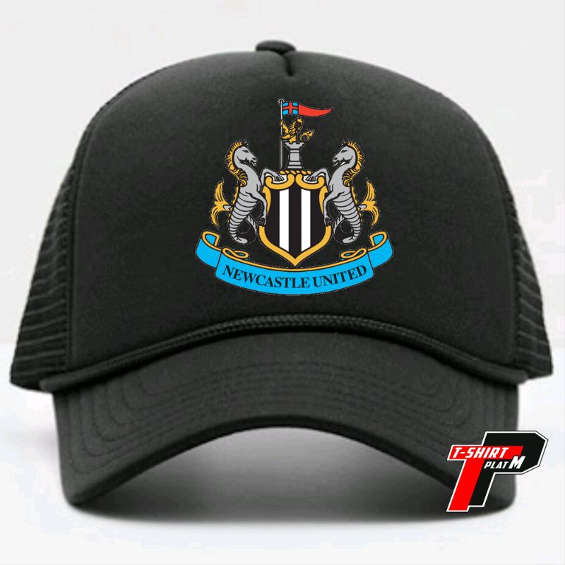 ภาพหน้าปกสินค้าNewcastle หมวกแก๊ป ลาย United Trucker จากร้าน tshirtplatm.th บน Shopee