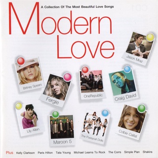 CD Audio คุณภาพสูง เพลงสากล ModernLove -2CD- (ทำจากไฟล์ FLAC คุณภาพ 100%)