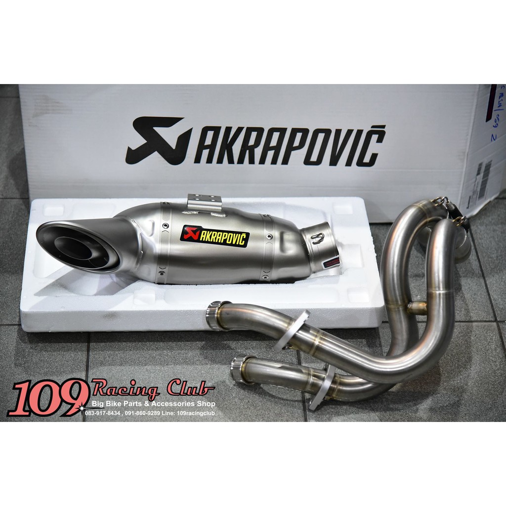 ท่อ-akrapovic-full-system-titanium-สำหรับ-z650-ninja650-2017-2022-เลือกตามปีรถค่ะ