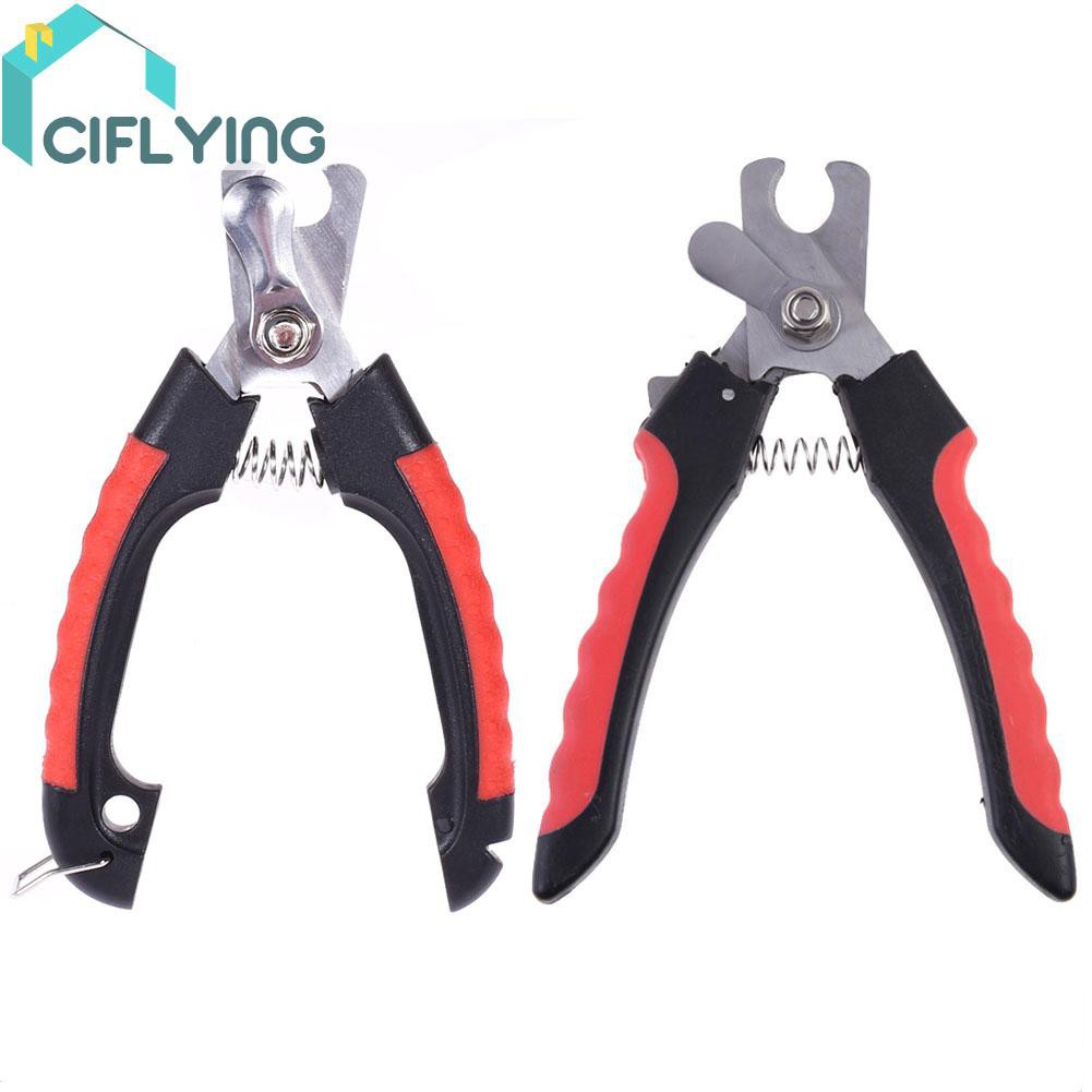 ciflying-high-quality-pet-dog-nail-clipper-cutter-stainless-steel-grooming-scissors-clippers-for-animals-s-m