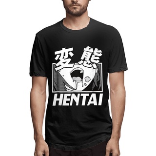 เสื้อยืด พิมพ์ลายการ์ตูนอนิเมะ Hentai Lewd Otaku Weeaboo สีเทาเข้ม สไตล์ญี่ปุ่น สําหรับผู้หญิง