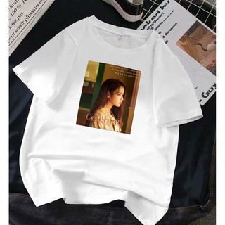 เสื้อยืดโอเวอร์ไซซ์ พิมพ์ลาย IU Celebrity PhotoS-5XL