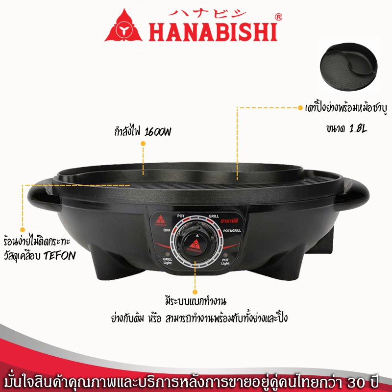 hanabishi-เตาย่างบาร์บีคิว-รุ่น-bbq-01s-เตาย่าง-บาร์บีคิว-01s-ฮานาบิชิ-เตาบาร์บีคิว-เตาย่างไฟฟ้า-ปิ้งย่าง-เตาไฟฟ้า