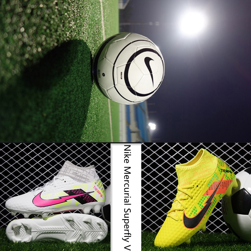 ราคาและรีวิวส่งจากกรุงเทพ Nike mercurial Soccer Shoes FG รองเท้าสตั๊ด รองเท้าฟุตบอล รองเท้าสตั๊ด รองเท้าฟุตบอล ราคาถูก รองเท้าฟุตบอล