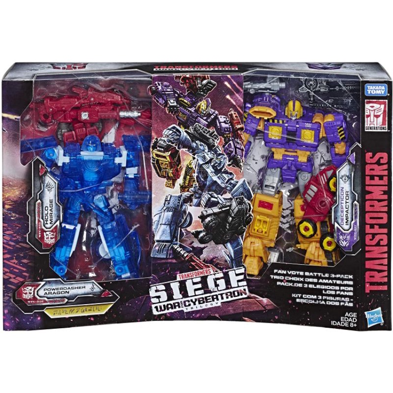 Transformers Siege Generations War for Cybertron Deluxe Fan-Vote Battle ...