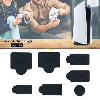 ภาพหน้าปกสินค้าBtsg ฝาครอบซิลิโคน ป้องกันฝุ่น อุปกรณ์เสริม สําหรับคอนโซล PS5 7 ชิ้น 1 ชุด ที่เกี่ยวข้อง