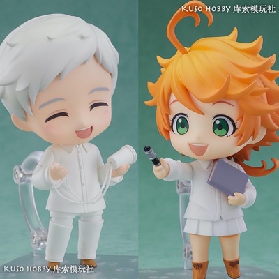 ตุ๊กตาฟิกเกอร์-the-promised-neverland-emma-norman-nendoroid-1092-พีวีซีขนาด-10-ซม-ของเล่นสะสม