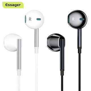 Essager หูฟัง Hi - Fi พร้อมไมโครโฟน อเนกประสงค์ 3.5 มม. สําหรับ Ios Android