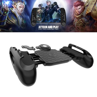 PUBG Game Controller Mobile Joystick Gamepad Ergonomic Design Handle Holder(Blac