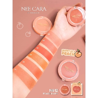 ภาพขนาดย่อของภาพหน้าปกสินค้า️Nee Cara Peach Blush N612 : neecara นีคาร่า พีช บลัช x 1 ขิ้น            dayse จากร้าน dayse บน Shopee ภาพที่ 3