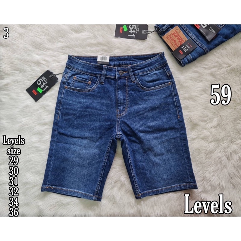 levis-511-กางเกงยีนส์ขาสั้นแบรนด์