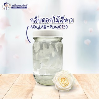 กลีบดอกไม้สีขาว (WHITE PETAL) ย่อยสลายตามธรรมชาติ Code: PDW0150