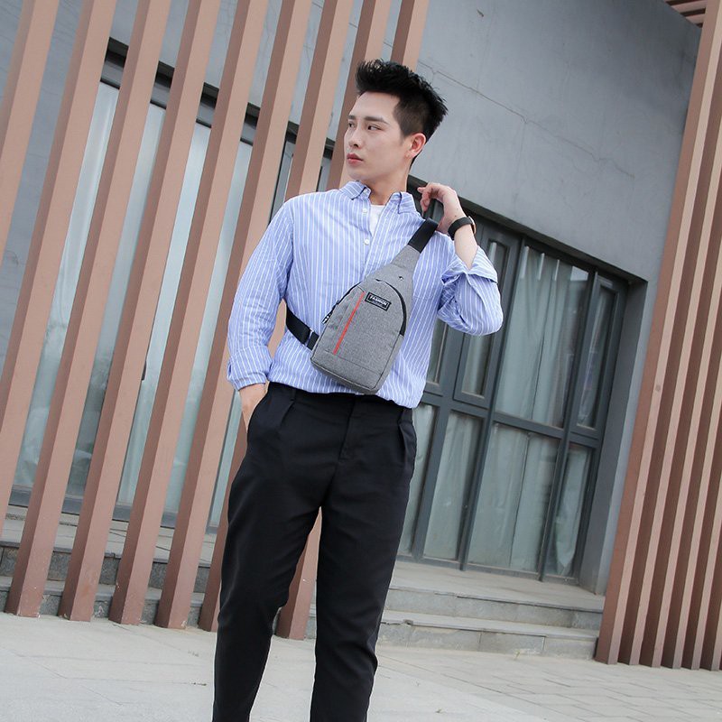 ภาพหน้าปกสินค้าโค้ดลด 15 พิมพ์ MMS15BAG  SALE miss bag fashion กระเป๋าคาดอก Travel Shoulder Unisex Models รุ่น 888 จากร้าน shaozhoulin บน Shopee