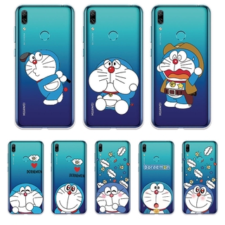 เคสโทรศัพท์มือถือพิมพ์ลาย Doraemon สําหรับ Huawei Y7 Prime 2017 Pro 2018 2019