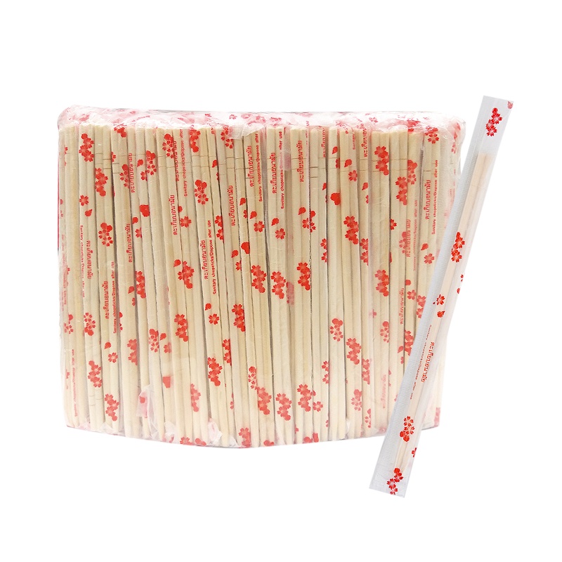 ตะเกียบไม้ไผ่-ขนาด-20ซม-ห่อพลาสติก-300คู่-bamboo-chopsticks