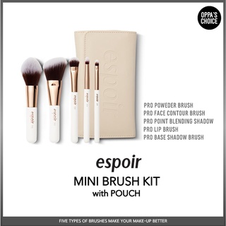 🇰🇷 [พร้อมส่ง] Espoir MINI ชุดแปรง (รวมแปรง)