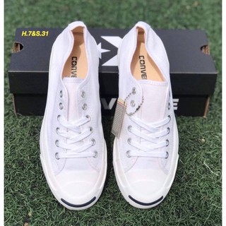 🎈งานยอดนิยมพึ่งเข้าสต็อก🎇🆕รองเท้า Converse Jack Purcell ✔🎈  รองเท้าผ้าใบผู้หญิง ผู้ชาย  #size 36-44