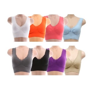 เสื้อบราแต่งลูกไม้ New Omothe Lace Bra 10 ชิ้น