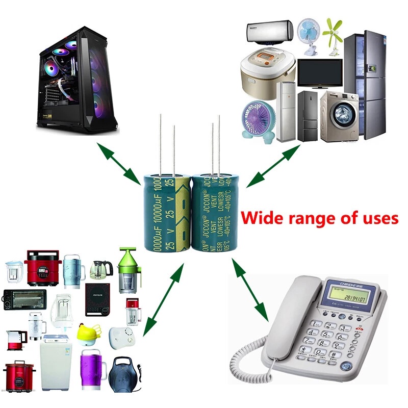 คาปาซิเตอร์-10000uf-35v-ราคาต่อ-1-ชิ้น-capacitorสำหรับเครื่องเสียง-แอมป์จิ๋ว-อิเล็กโทรไลต์-คาปาซิเตอร์