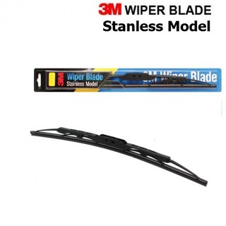 3M ใบปัดน้ำฝนรถยนต์ รุ่น ก้านสแตนเลส Wiper Blade Stainless Frame (ราคา/ต่อชิ้น)