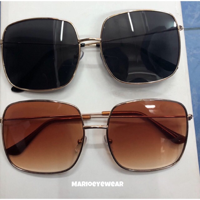 ภาพหน้าปกสินค้าแว่นกันแดด ทรงยอดฮิต สินค้ามีพร้อมส่ง จากร้าน marioeyewear บน Shopee