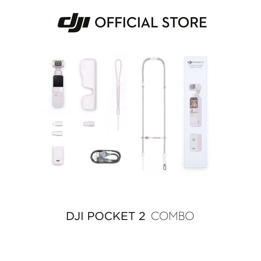 dji-pocket-2-black-และ-sunset-white-ดีเจไอ-กล้องพกพาถ่ายภาพนิ่งชัด-64mp-และวิดีโอระดับ-4k-60fps