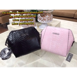 Dont Miss! GUESS CROC MINI SHOULDER BAG 2017แท้💯outlet กระเป๋าสะพายรุ่นใหม่ล่าสุดจาก GUESS