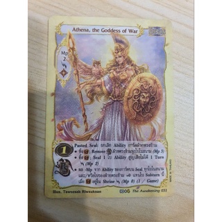 Athena Awakening Summoner master card game ซัมมอนเนอร์การ์ดเกม