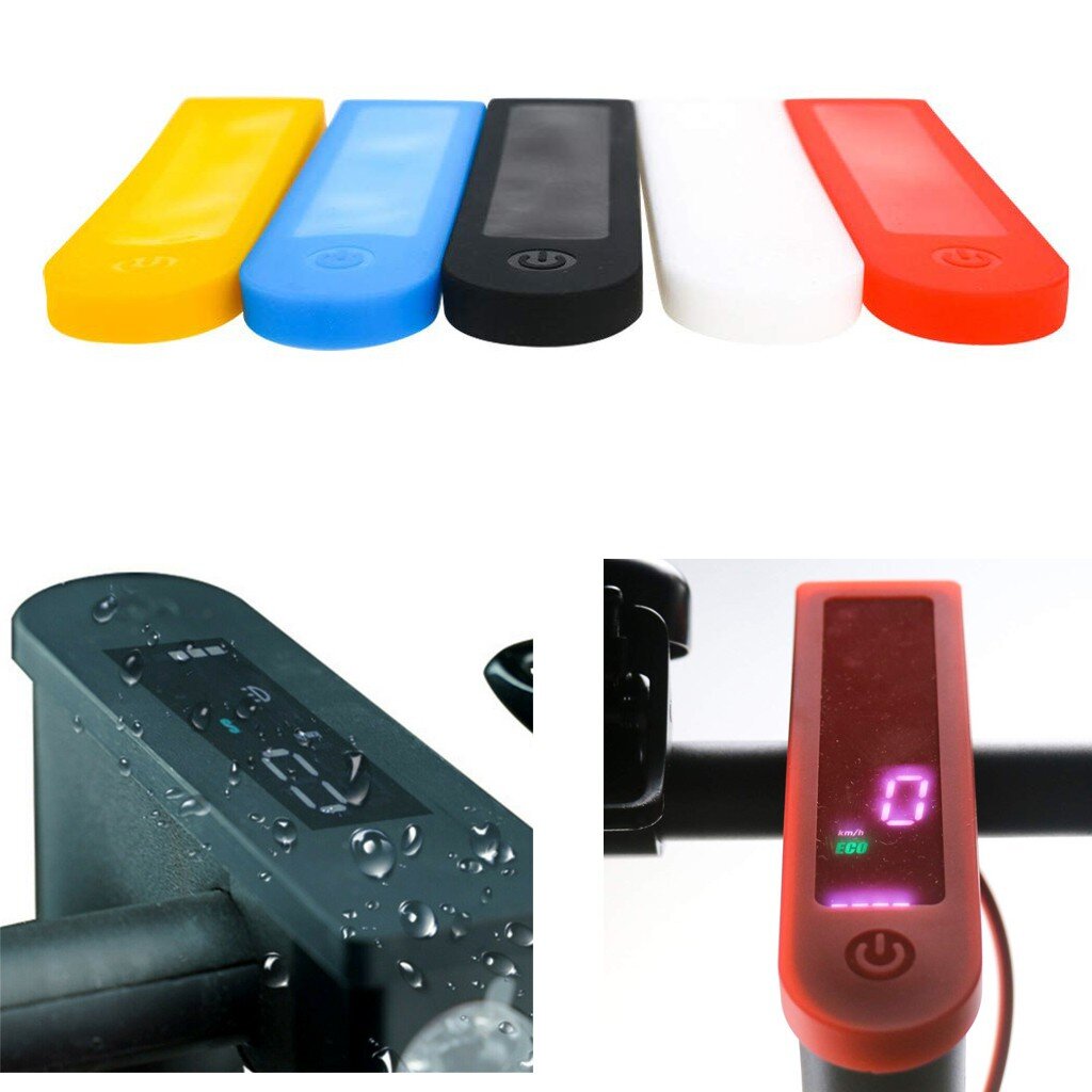 ราคาและรีวิวเคสซิลิโคนกันน้ำ สกู๊ตเตอร์ไฟฟ้าเสี่ยวหมี่ Dashboard Cover Waterproof Silicone for Xiaomi Mi Electric Scooter