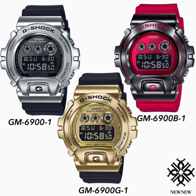ภาพหน้าปกสินค้านาฬิกา G-SHOCK รุ่น GM-6900-1 Series