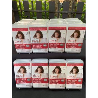 สินค้า Shiseido TIARA Cream Hair Color  ครีมปิดผมขาวสูตรอ่อนโยนต่อหนังศรีษะและเส้นผม จากชิเชโด้ ไร้สารเคมี