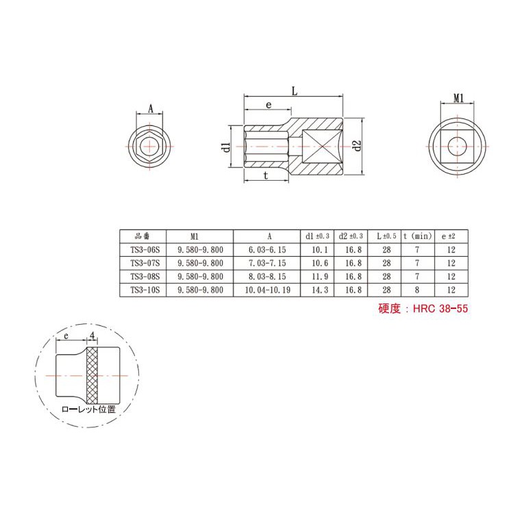 trusco-ts3-06s-416-0916-socket-ลูกบ๊อกซ์-6-เหลี่ยม