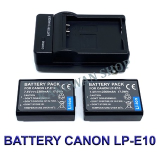 ภาพย่อรูปภาพสินค้าแรกของLP-E10 LPE10 Battery and Charger For Canon T3,T5,T6,T7,T100,1100D,1200D,1300D,1500D,2000D,3000D,4000D,Kiss X70,X80,X90