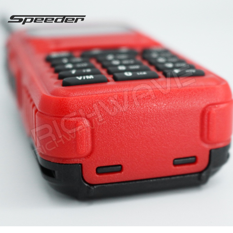 SPEEDER SP-DX5 Plus วิทยุสื่อสาร 0.5 วัตต์ ถูกกฏหมาย รับประกัน 2 ปี อุปกรณ์ครบชุด วอแดง