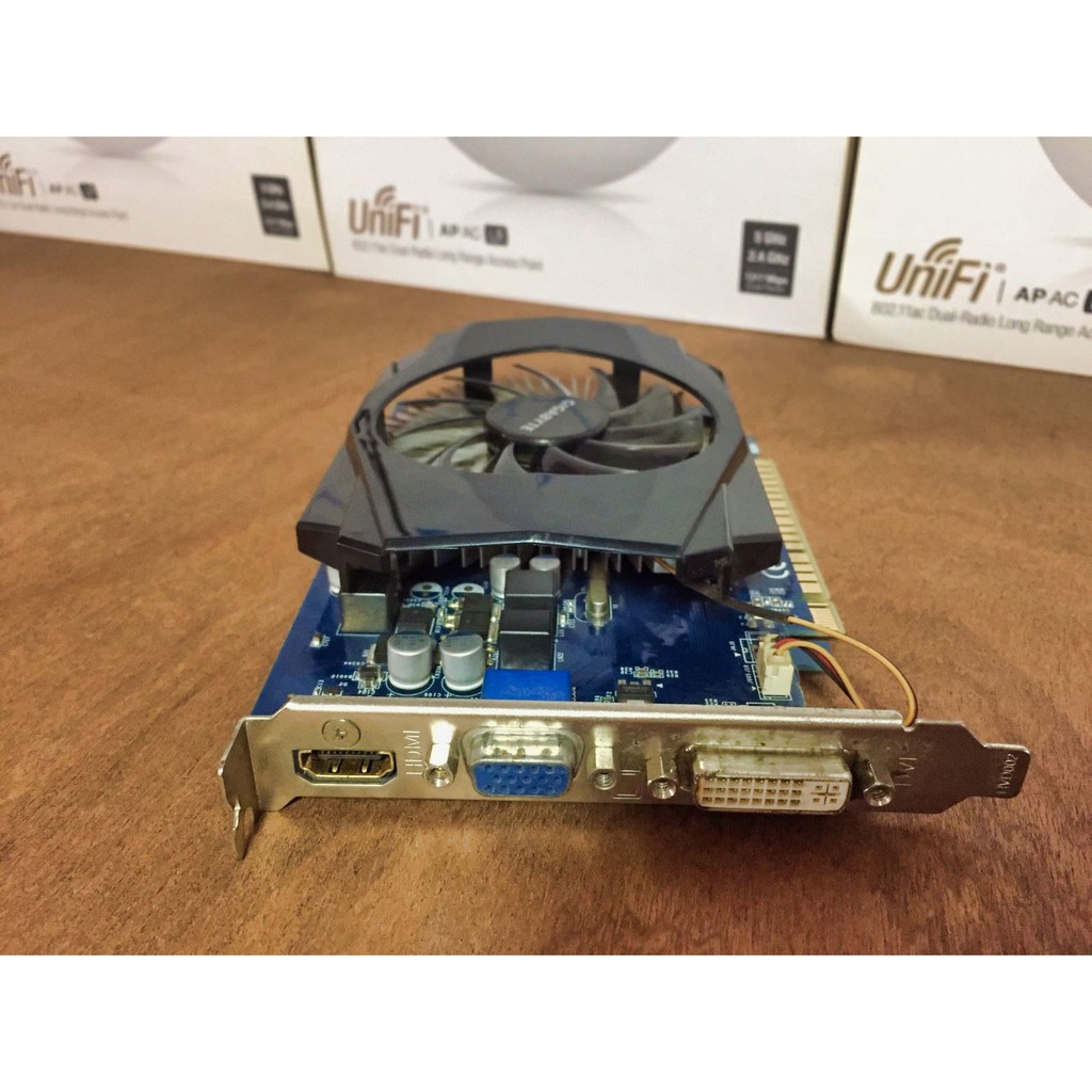 การ์ดจอ GT 430 GPU 1GB Gigabyte สวยๆแรงได้ในราคาประหยัด ใช้งานดี ไม่มี ...