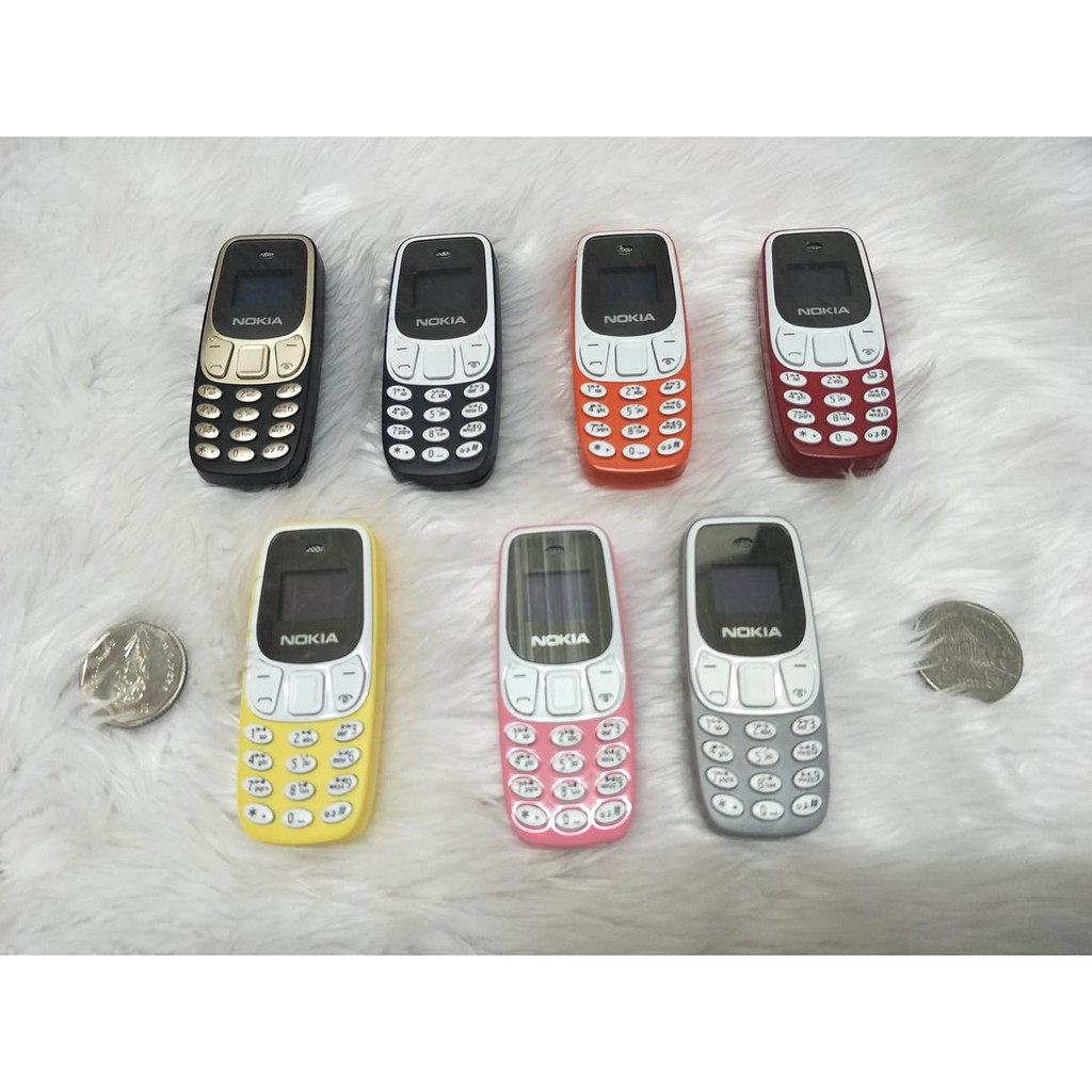 โทรศัพท์มือถือ-มินิ-รุ่นโล้โก้nokia-มีเมนูไทย-small-phone-มือถือ-โคตรเล็ก-ที่สุด-2ซิม-เสียงดังฟังชัด