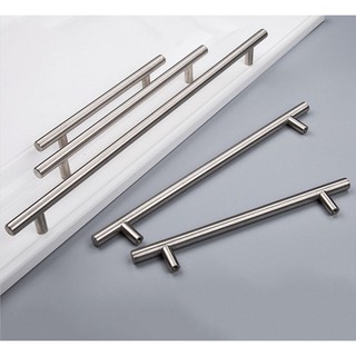 รูปภาพขนาดย่อของ2~14 inch furniture handle stainless steel handle long handle wardrobe handle cabinet handle drawer handle T-shaped handleลองเช็คราคา