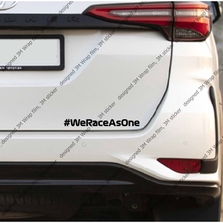 weraceasone สติ๊กเกอร์ 3M ลอกออกไม่มีคราบกาว  Removable 3M sticker, สติ๊กเกอร์ติด รถยนต์ มอเตอร์ไซ