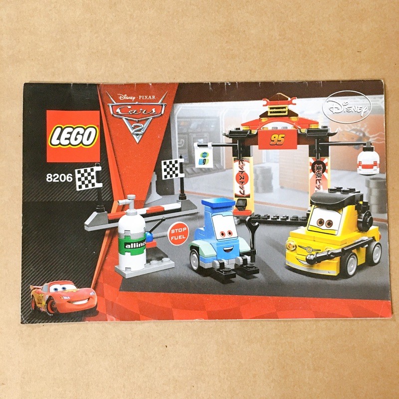 instructions-คู่มือ-lego-8206-cars-tokyo-pit-stop-2011