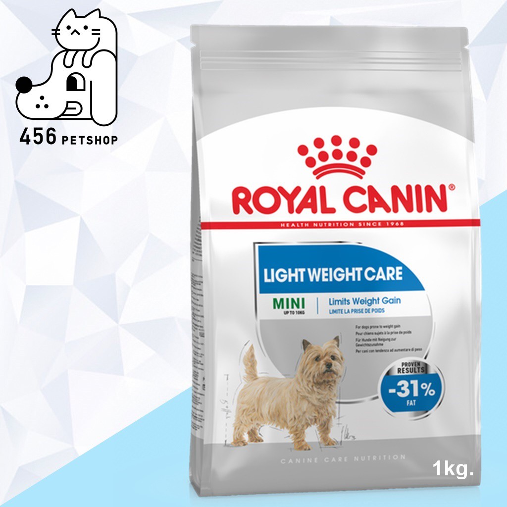 ex-02-2024-royal-canin-1kg-mini-light-weight-care-อาหารสุนัข-สูตรควบคุมน้ำหนักตัว-สุนัขโตพันธุ์เล็ก