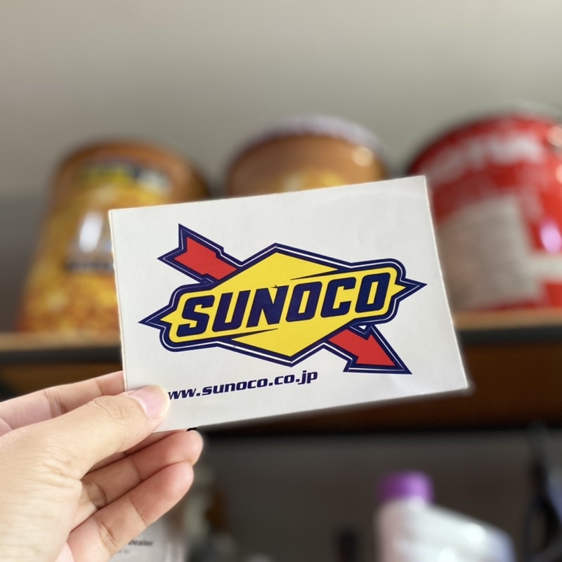[สติ๊กเกอร์แท้] Sunoco Lubricant Made in Japan | Shopee Thailand