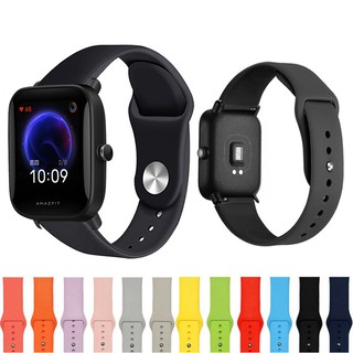 สินค้า สายนาฬิกาขนาด 20/22 mm.Amazfit bip,GTS,GTR,Huawei GTซิลิโคนนิ่ม(หมุดล็อค)