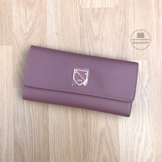 LYN HANA LONG WALLET (outlet) สีชมพู