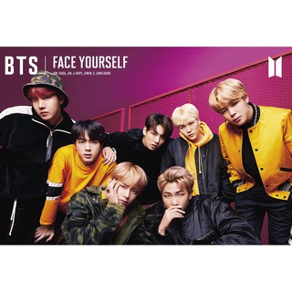 โปสเตอร์ รูปถ่าย บอยแบนด์ เกาหลี BTS 방탄소년단 Face Yourself POSTER 24"x35" Inch Korea Boy Band K-pop Hip Hop R&amp;B V5