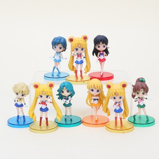 ภาพขนาดย่อของภาพหน้าปกสินค้าQPosket Sailor Moon figure model โมเดล เซเลอร์มูน ฟิกเกอร์ 3 ชิ้น/เซ็ต (A/B/C) ของเล่น ของสะสม ของขวัญ จากร้าน pattrawuth บน Shopee ภาพที่ 1