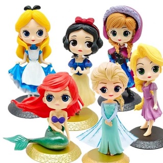 ราคาและรีวิวฟิกเกอร์เจ้าหญิงดิสนีย์ Ariel Elsa Annabelle สําหรับตกแต่งเค้กวันเกิดเด็ก