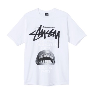 เสื้อยืดพิมพ์ลายแฟชั่น เสื้อยืด ลาย STUSSY &amp; RICK OWENS WORLD TOUR