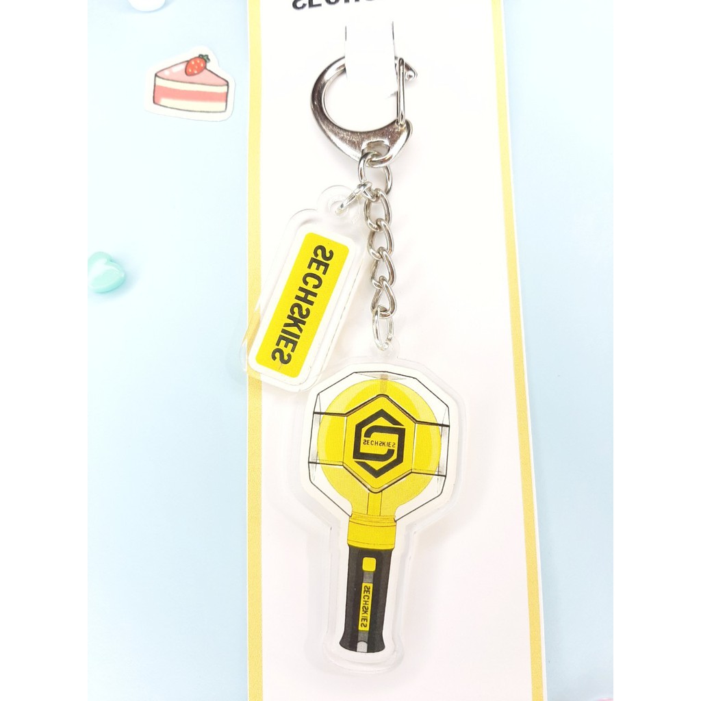 Sechs Kies : Keychain + PIN Lightstick | Shopee Thailand
