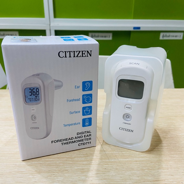 CITIZEN DIGITAL FOREHEAD AND EAR THERMOMETER CTD711 Shopee Thailand